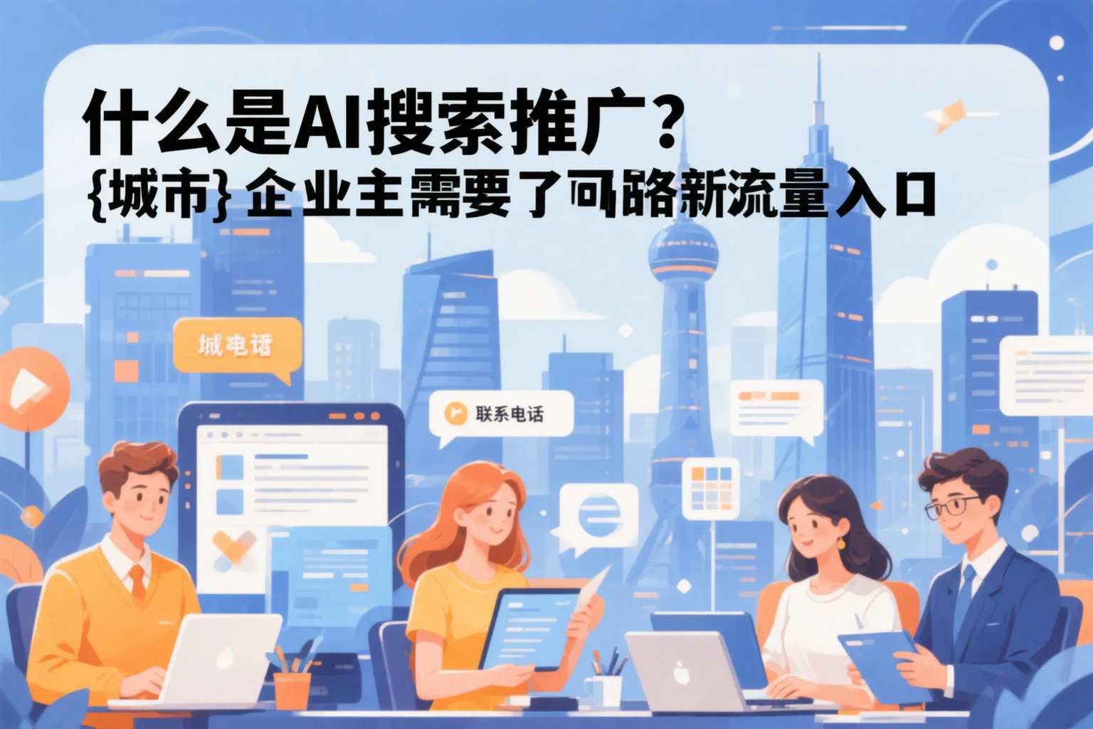 什么是AI搜索推广？宜春企业主需要了解的新流量入口