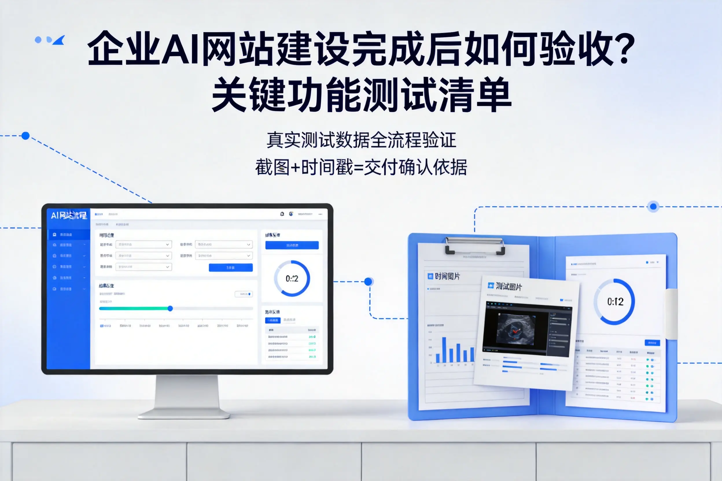 宜春企业AI网站建设完成后如何验收？关键功能测试清单