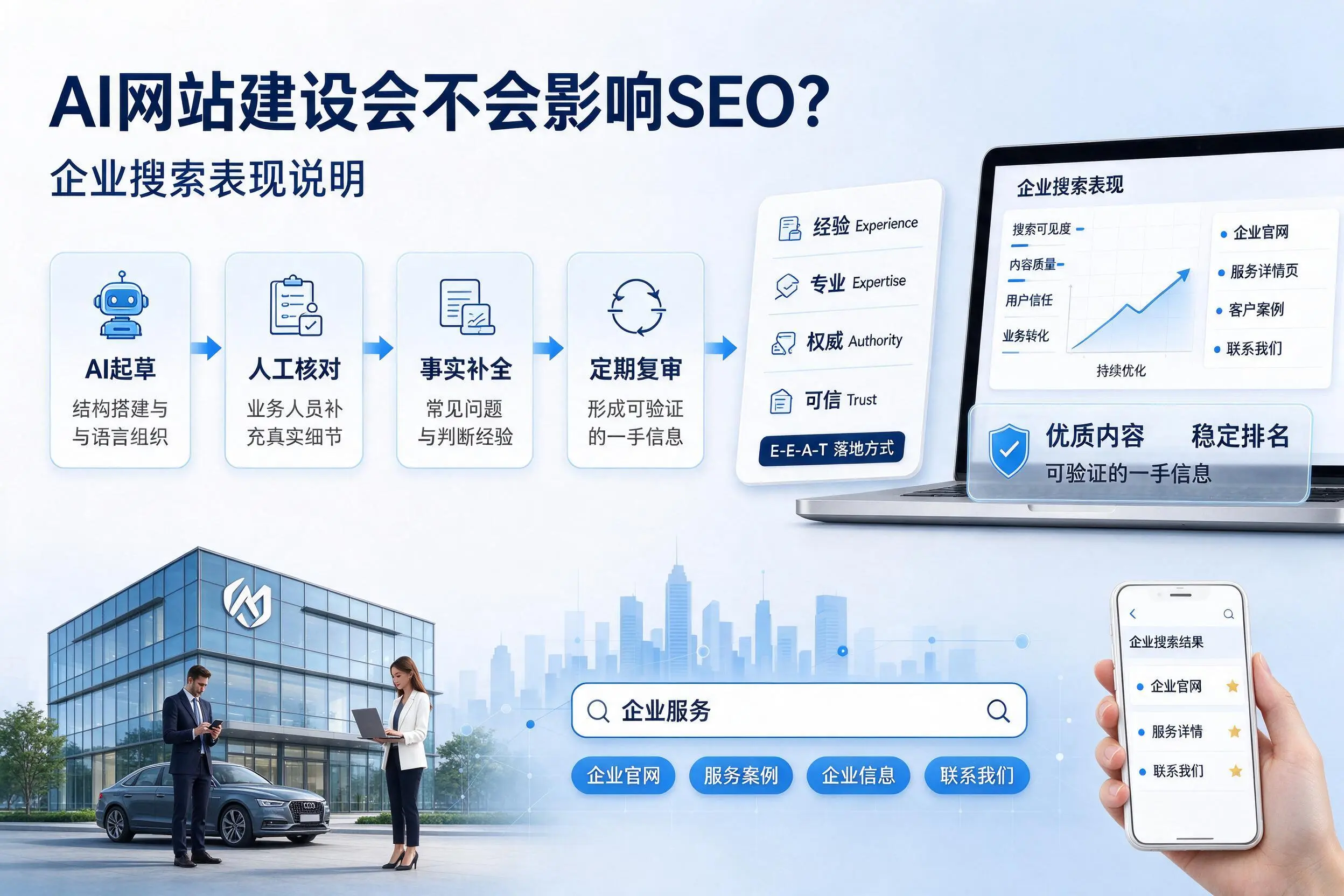 AI网站建设会不会影响SEO？宜春企业搜索表现说明